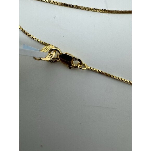 Diamond Heart Gold Necklace - Picture 8 of 9